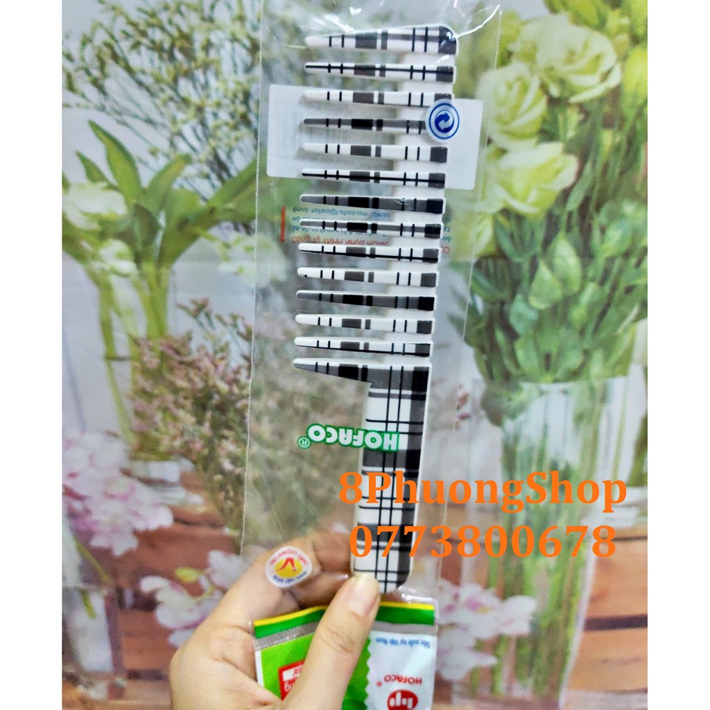Lược thưa răng to, chải tóc uốn, tóc ướt HOFACO HPG71
