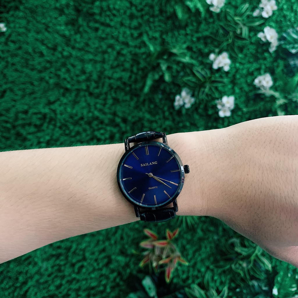 Đồng Hồ Nam SAILANG 0017  ⚡ [Mẫu Siêu Đẹp] ⚡ Với Mặt Dây Da Chất Lượng, Thời Thượng