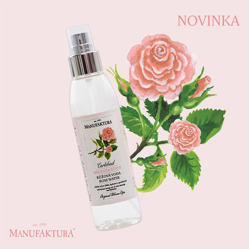 Nước hoa hồng muối khoáng dạng phun sương Manufaktura 155ml