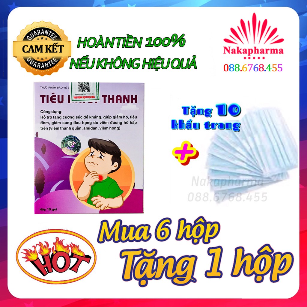 ✅ [KÈM QUÀ] Cốm Tiêu Khiết Thanh – Giảm ho, tiêu đờm, sưng họng, viêm hô hấp trên, tăng cường sức đề kháng