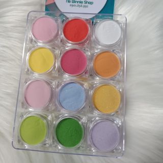 Set bột nặn hoa nổi 12 màu
