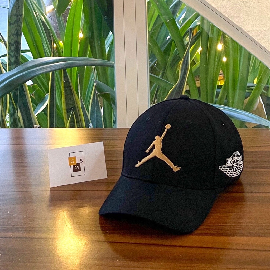 Mũ lưỡi trai thêu chữ Jordan, Nón kết form cứng cáp chuẩn store full box