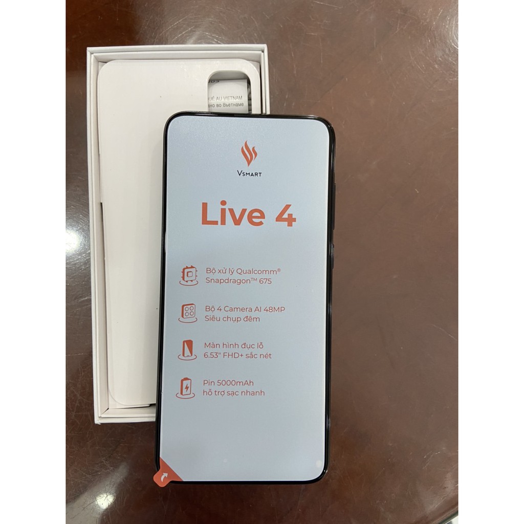 Điện thoại Vsmart Live 4 Ram 6GB Rom 64GB ( Bảo hành chính hãng 18 tháng) | WebRaoVat - webraovat.net.vn