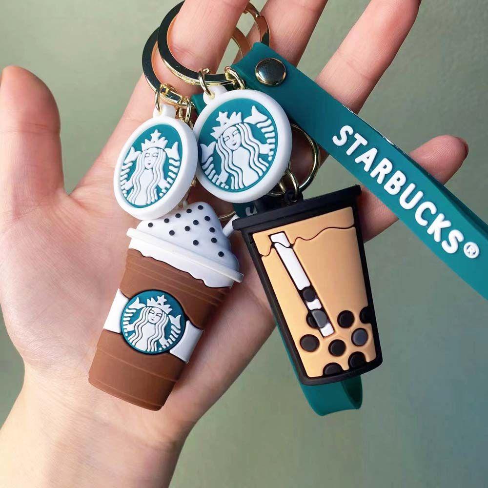 Móc Khóa Cốc Cà Phê Starbucks Xinh Xắn