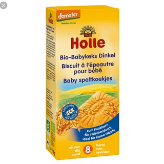 Bánh quy lúa mạch hữu cơ Holle 150gr