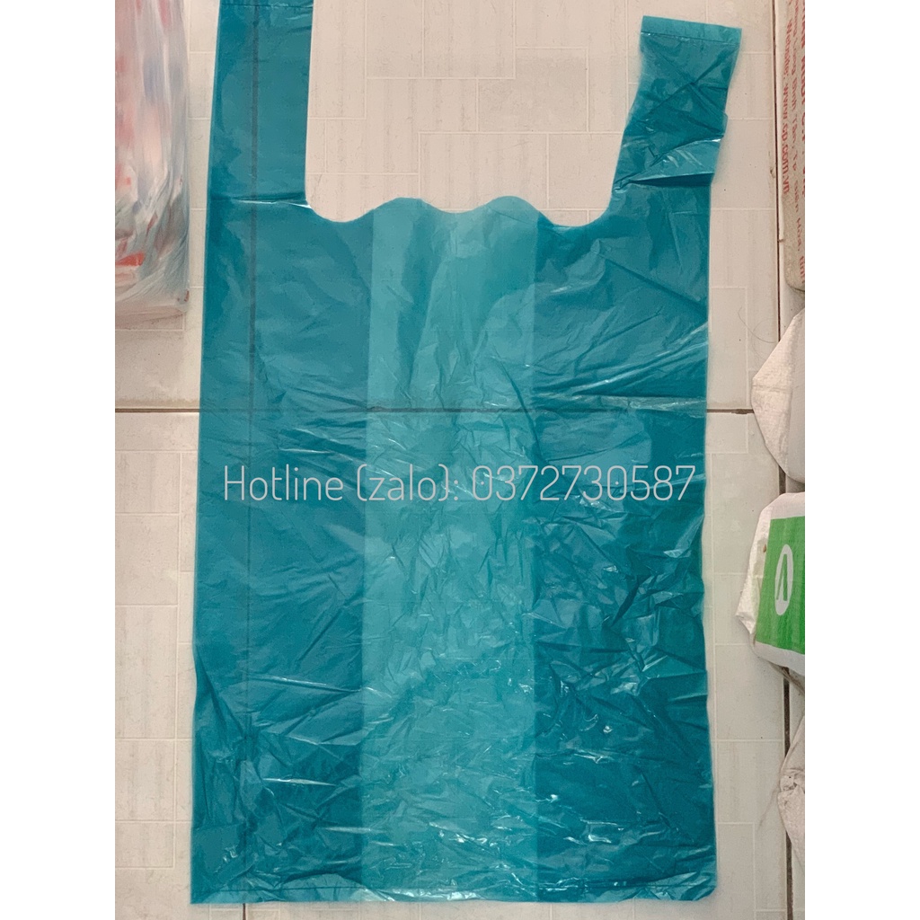 Túi xốp pe bóng mỡ màu 2 quai đủ size