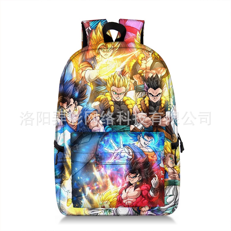 Ba Lô Đi Học Họa Tiết Hoạt Hình DRAGON BALL Son Goku GP1 spine PG1 Dành Cho Học Sinh Tiểu Học / Tiểu Học