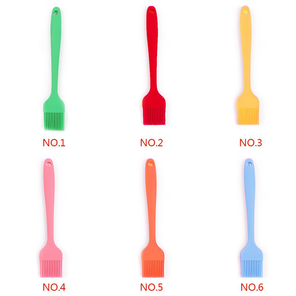 Cọ Silicone Phết Dầu Làm Bánh Tiện Dụng DIY Silicone Pastry Brushes Bàn chải làm bánh nướng BBQ bàn chải dầu nướng thịt nướng bàn chải chịu nhiệt