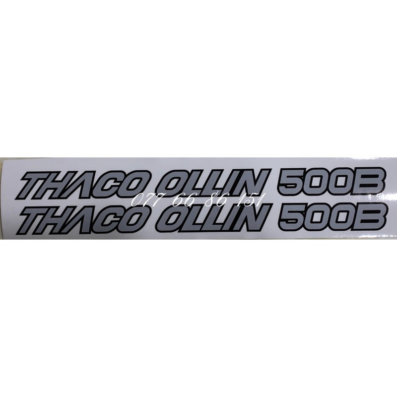 Tem Chữ Dán Thaco Ollin 500B