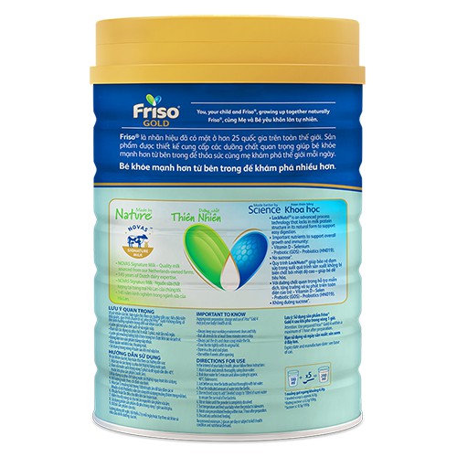 Sữa Friso Gold số 4 - 850g