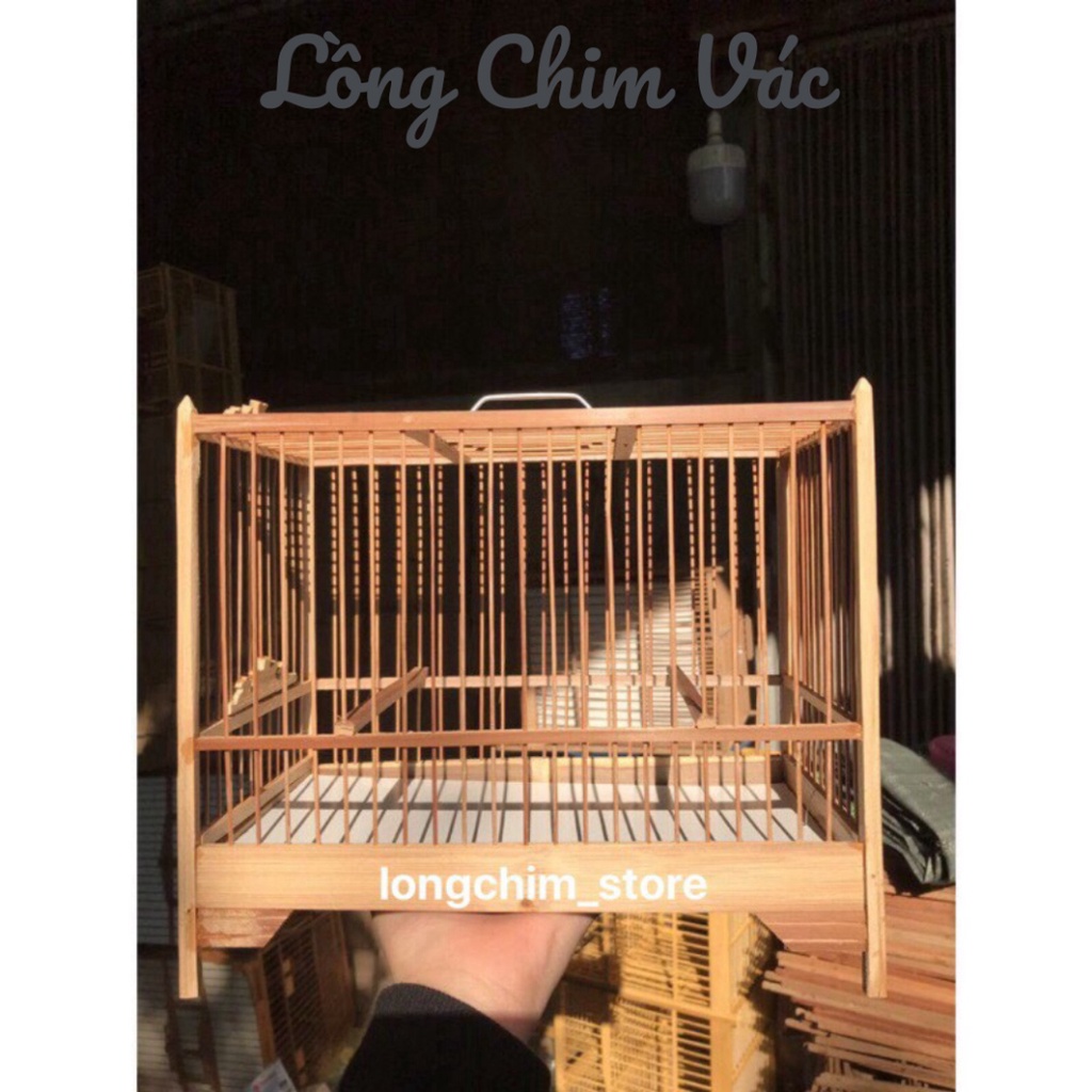 Lồng Khuyên Để Bàn Tiện Lợi 29,5*15,5*24 - Lồng Chim Vác