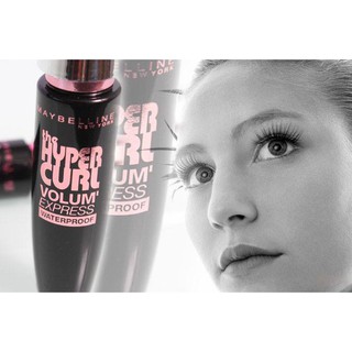 Mascara Làm Cong Mi Maybelline Hyper Curl Đen