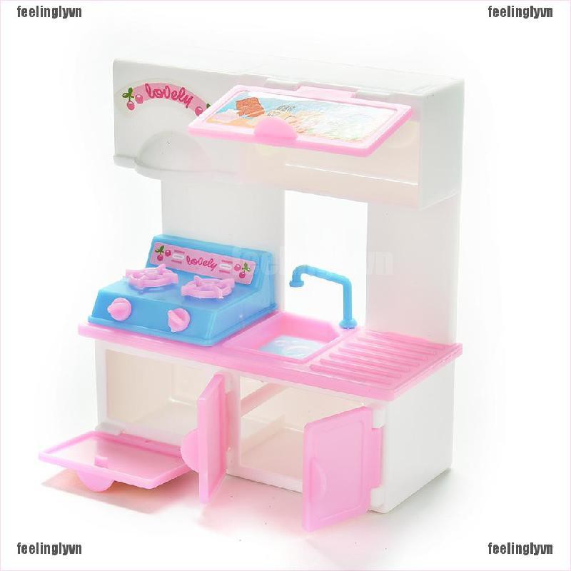 ❤TOP❤ Bộ 20 mô hình đồ chơi trang trí nội thất nhà bếp dành cho trẻ em ❤YO
