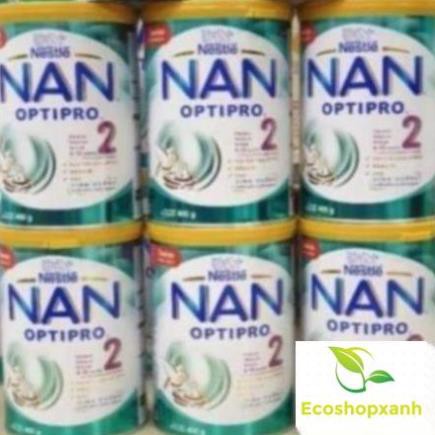 Combo 3 lon Sữa NAN OPTIPRO 2 Mẫu Mới 400g (Date 2021)