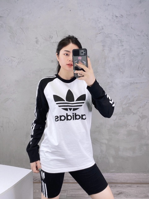 Áo thun tay dài adidas