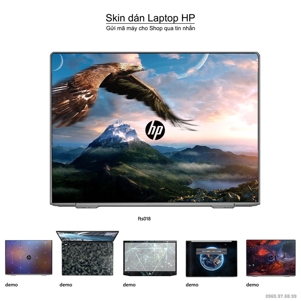 Skin dán Laptop HP in hình Fantasy nhiều mẫu 2 (inbox mã máy cho Shop)