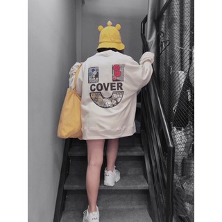 Áo sweater nỉ uncover mẫu mới cực xinh
