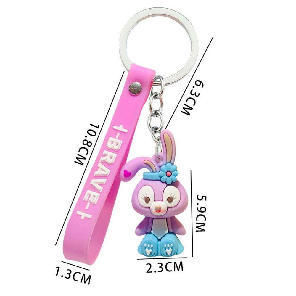 REBUY1 Móc Khóa Hình Động Vật Hoạt Hình Đáng Yêu