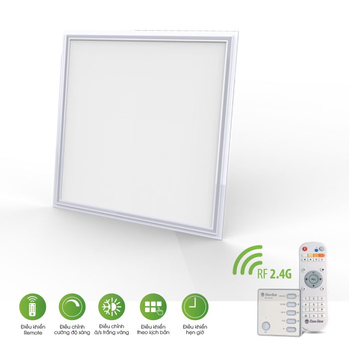 Đèn LED panel điều khiển bằng remote Rạng Đông model P07