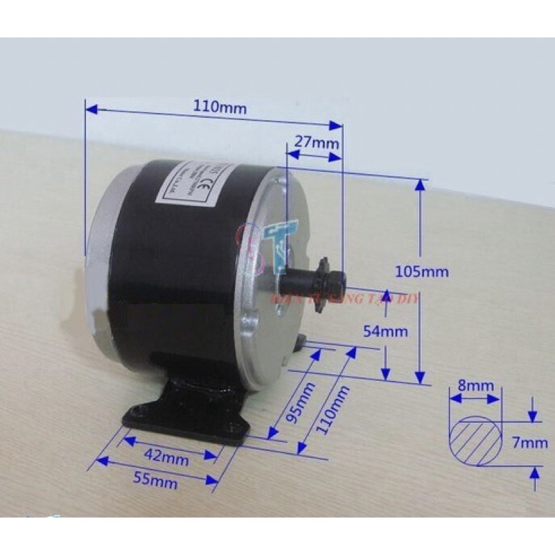 Động cơ 24V 250W cho xe điện