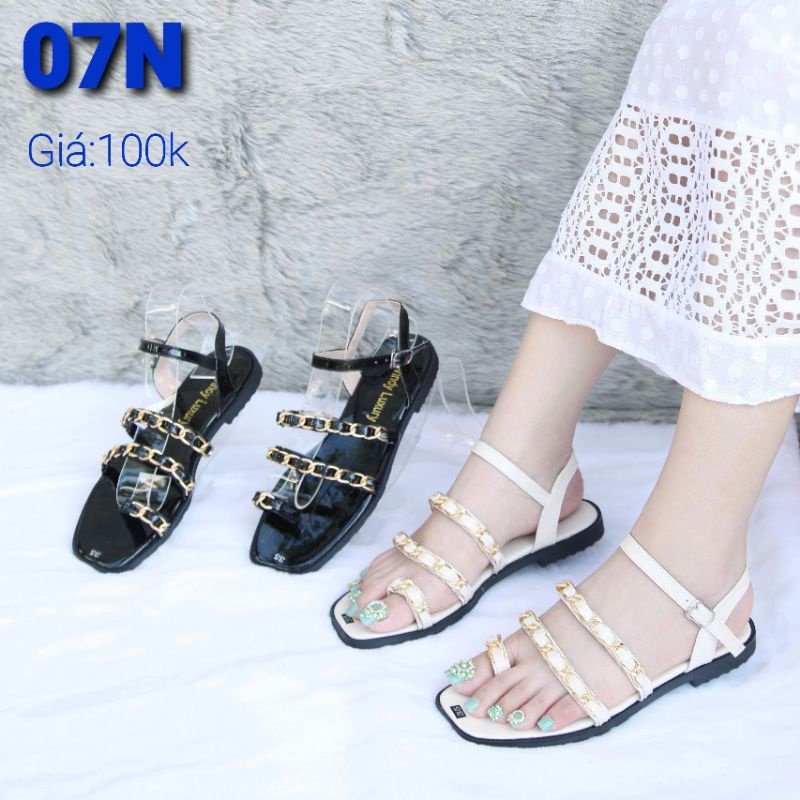 Sandal Nữ Thấp 2 Phân Phù Hợp Học Sinh Sinh Viên - MS 07N