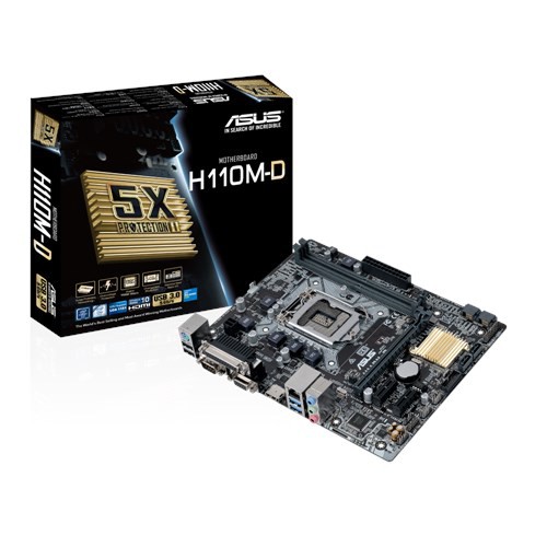 Main Asus H110M-D (Chipset Intel H110/ Socket LGA1151/ VGA onboard)