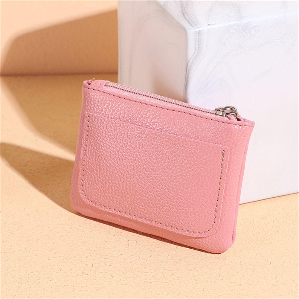 NIUYOU Ví Đựng Tiền Xu Mini Bằng Da PU Thời Trang Cho Nữ