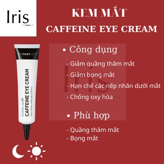 ✅ kem dưỡng mắt caffeine eye cream 15ml - the inkey list