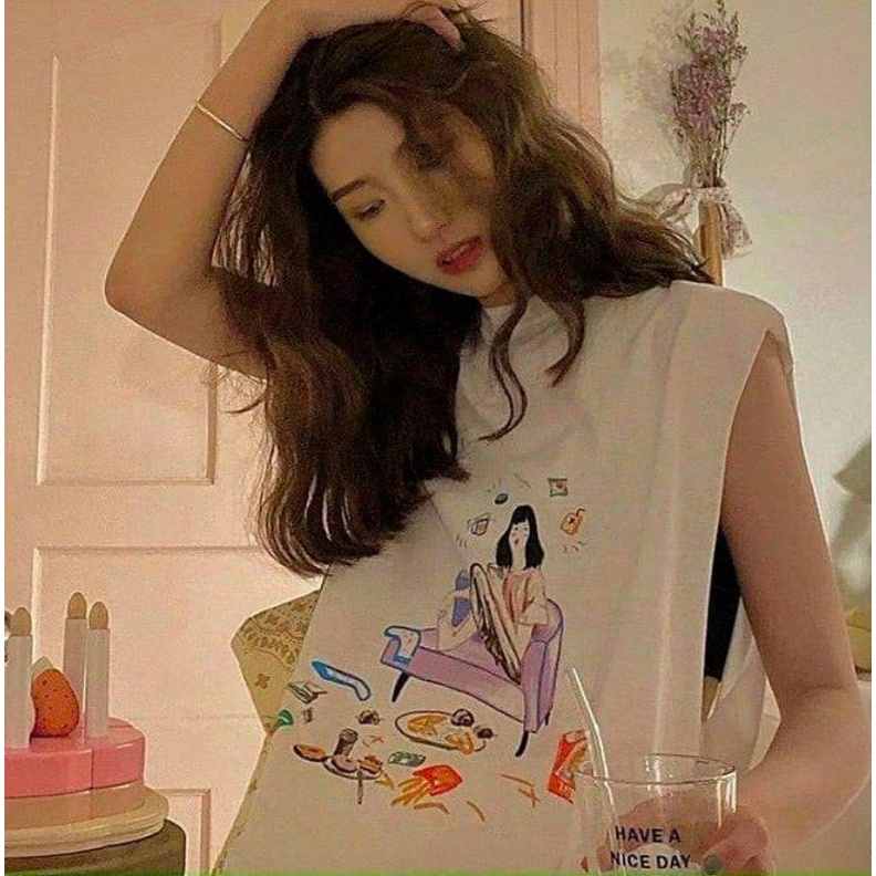 Tanktop kèm áo ống