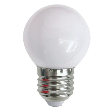 Bóng LED Bulb Tròn 1W Kín Nước Đổi Màu