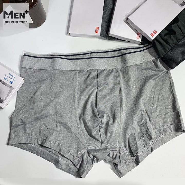 Bộ 5 Quần sịp đùi nam cotton thun lạnh co giãn 4 chiều, thấm hút tối đa - Quần boxer nam cao cấp - SN103