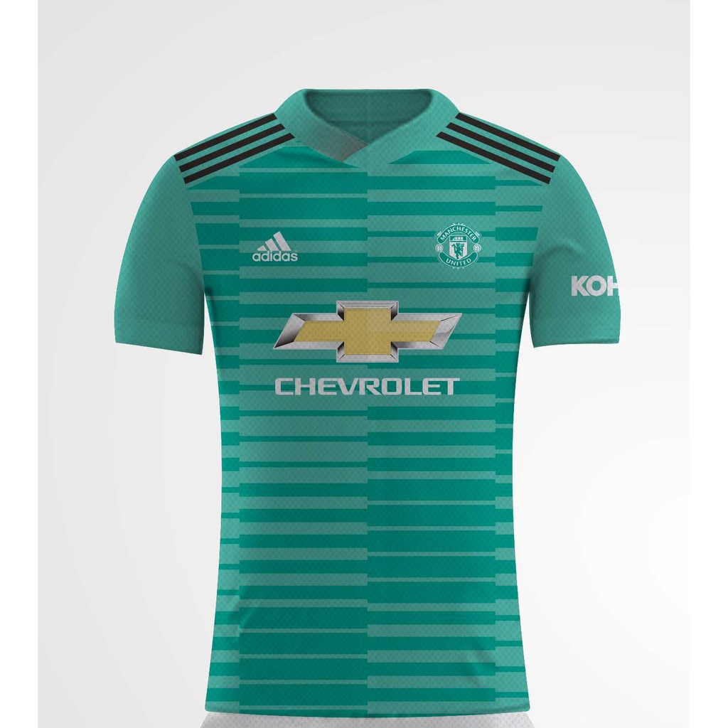 Áo Thun Jersey Manchester United Mu Gk Home 2018 2019