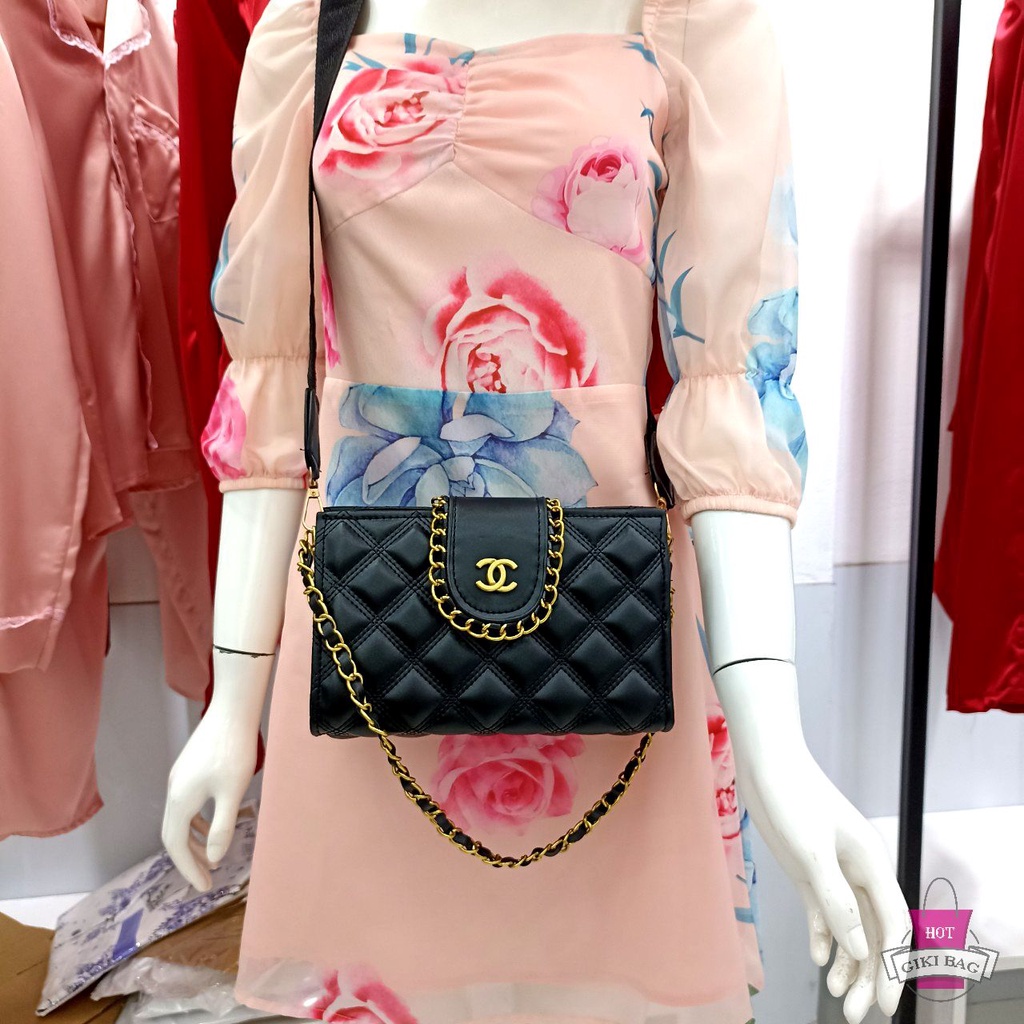 Túi đeo chéo kẹp nách nữ kiểu dáng sang trọng thời trang 2022 vs503 Giki bag