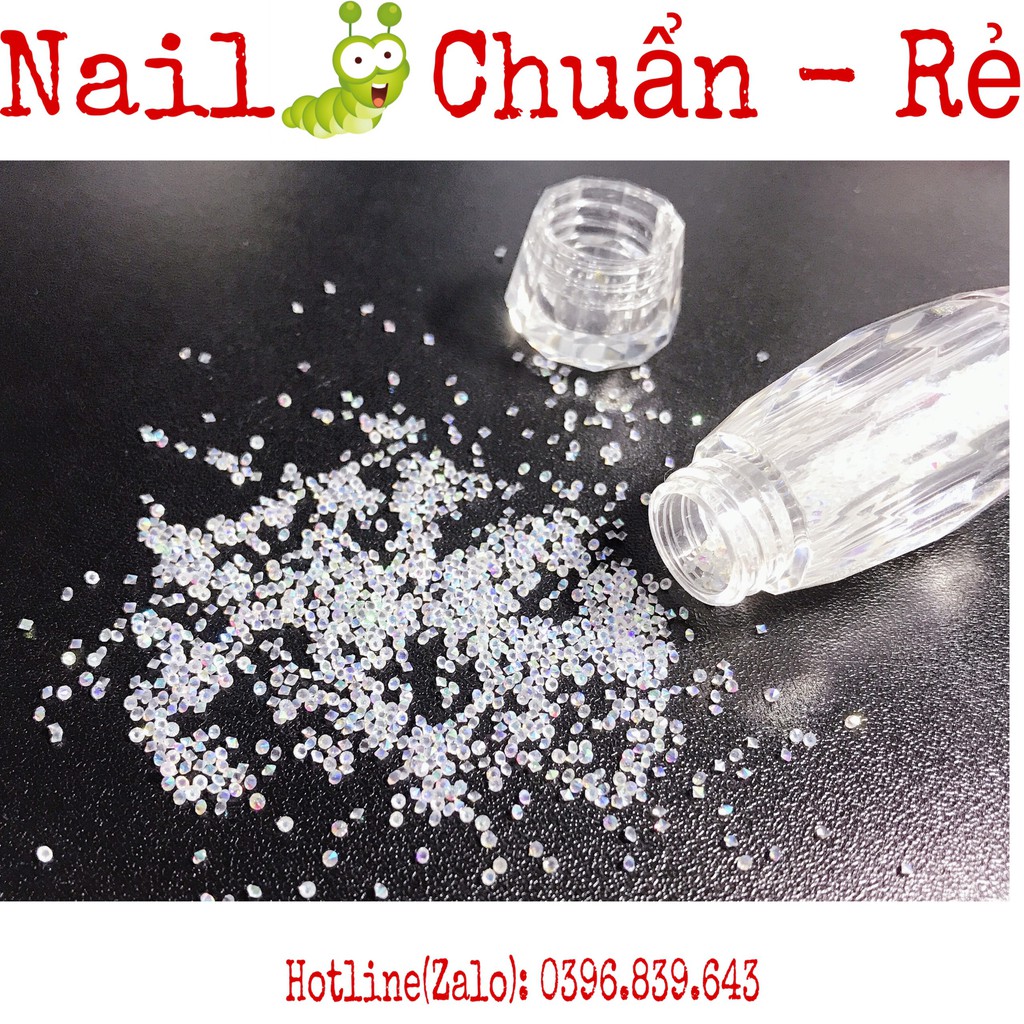 Đá Rắc Móng Đá Rắc Nail Siêu Sáng siêu đẹp size 1.1mm