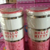 Camen giữ nhiệt 3 tầng Hello Kitty & Doremon