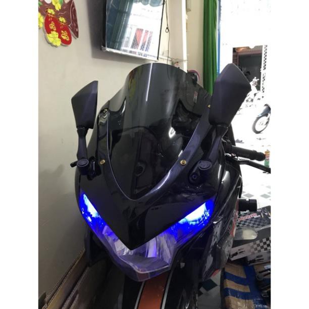 Kính chiếu hậu Ninja300 hàng loại 1 / khấc xoay tròn