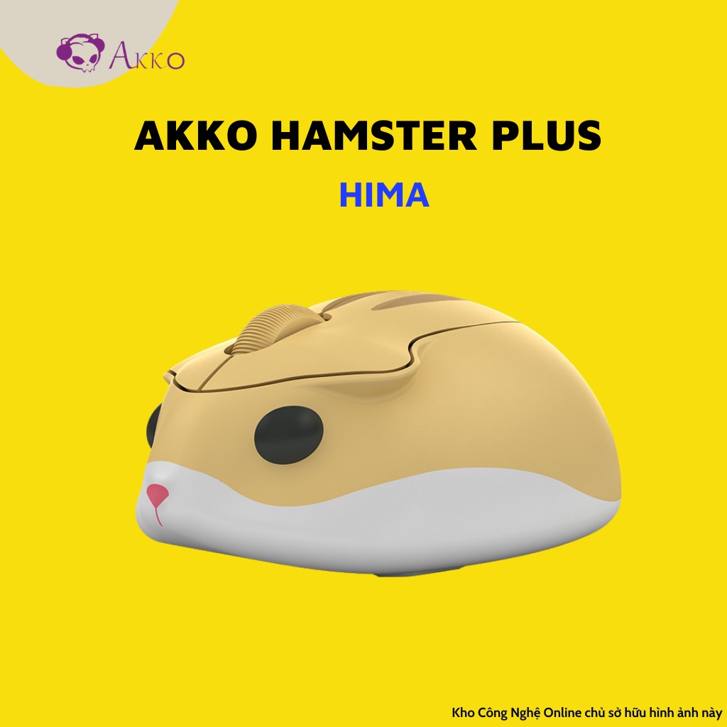 Chuột không dây AKKO Hamster Plus