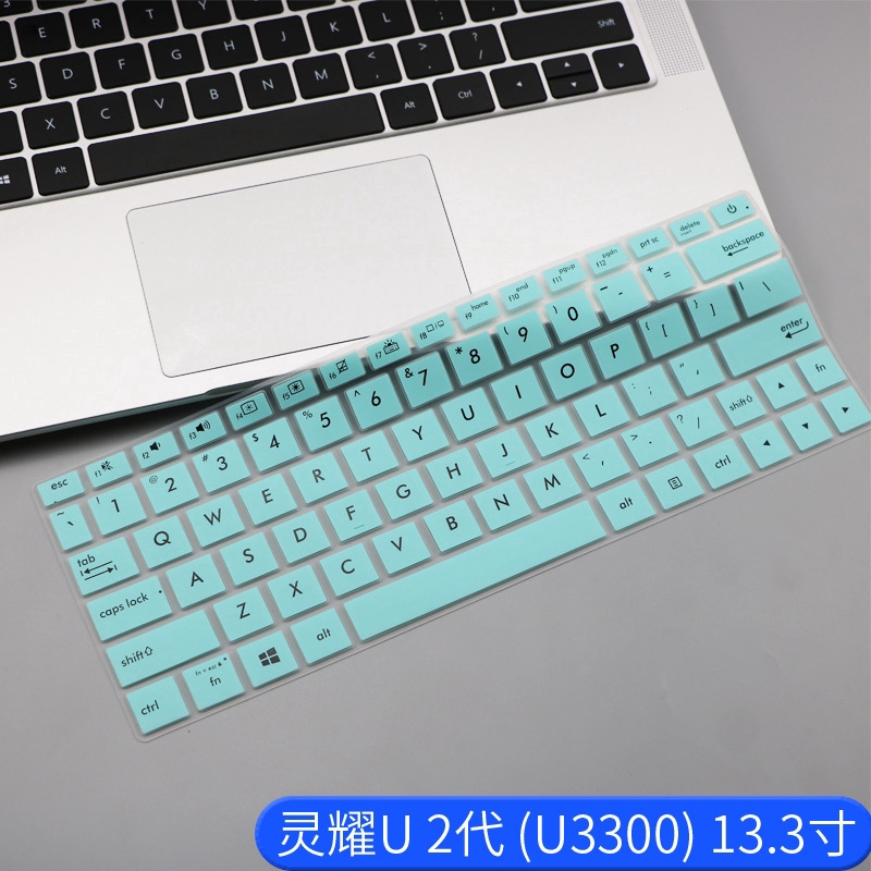Miếng Dán Bàn Phím Silicon Mềm Siêu Mỏng Cho Asus Deluxe13 Zenbook 13 Ux333 13.3 Inch
