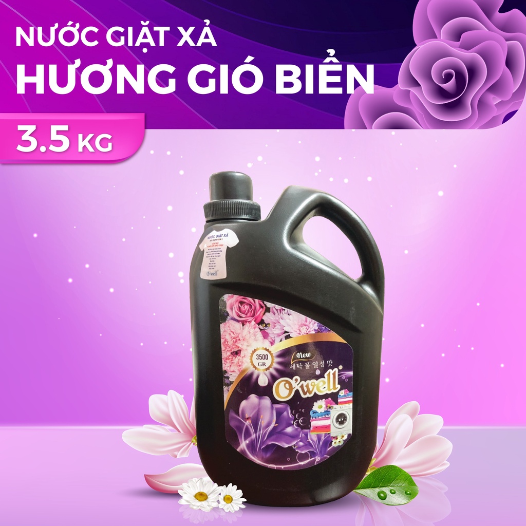 Nước Giặt O'Well Hương Gió Biển 3.5L