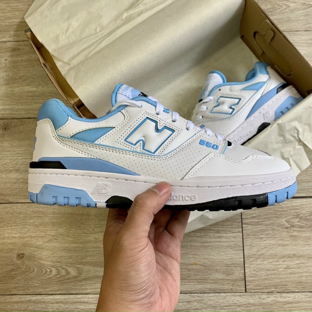 Giày Thể Thao  𝐇𝐚̀𝐧𝐠 𝐓𝐫𝐮𝐧𝐠 𝟏:𝟏  Giày Sneaker NB 550 Hàng Cao Cấp 3 mầu mới.