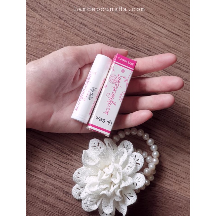 GIÁ TỐT mua 5 tặng 1 - Son Dưỡng Không Màu 100% Thiên Nhiên - LÀM ĐẸP CÙNG HÀ