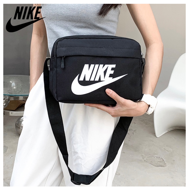 Túi Canvas NIKE Đeo Chéo Thời Trang Thể Thao Ngoài Trời Dành Cho Nam Và Nữ