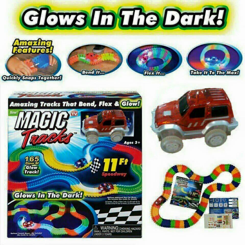 BỘ ĐƯỜNG ĐUA MAGIC TRACKS BỘ SIÊU LỚN 220 CHI TIẾT cho bé