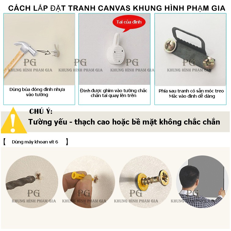 Tranh canvas treo tường 3 cô gái nhảy múa Váy Hoa đẹp Tuyệt - khung hình phạm gia PG996