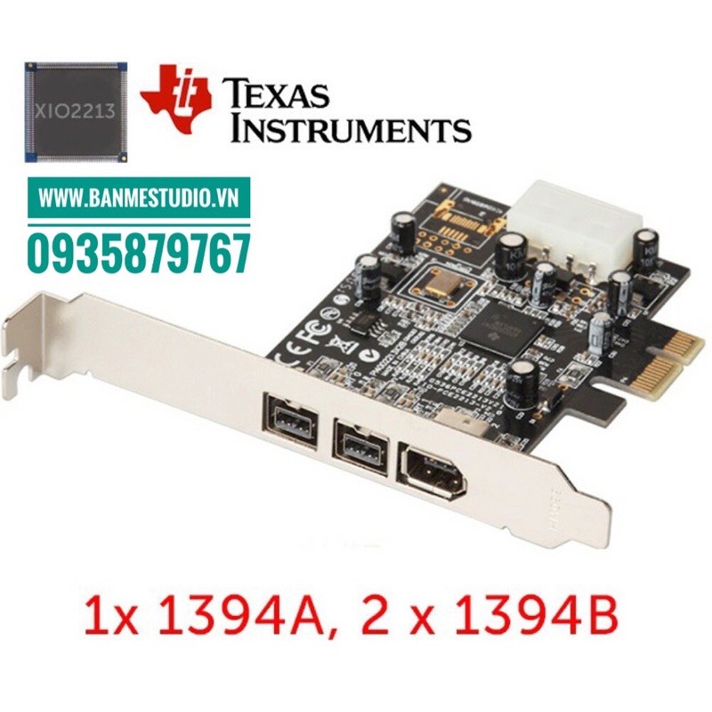 Card PCI cổng 1394 cho máy tính