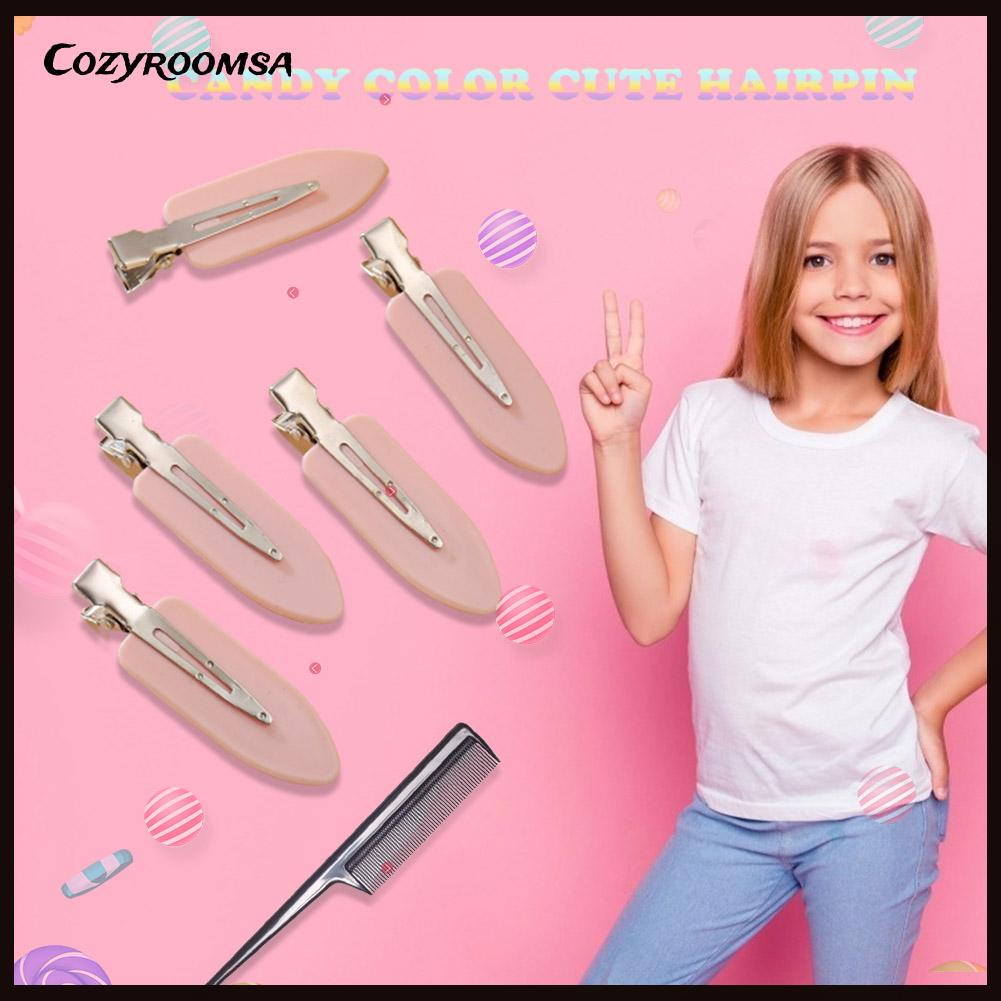 Set 5 Kẹp Tóc Màu Sắc Ngọt Ngào Thời Trang Cho Nữ