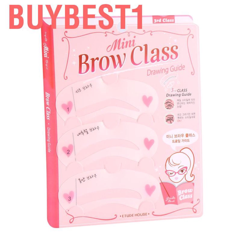 (hàng Mới Về) Set 13 Khuôn Hỗ Trợ Vẽ Lông Mày Tiện Dụng Chất Lượng Cao | BigBuy360 - bigbuy360.vn