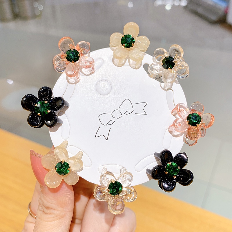 Bộ 2 Kẹp Tóc Hình Hoa Đính Ngọc Trai Dễ Thương