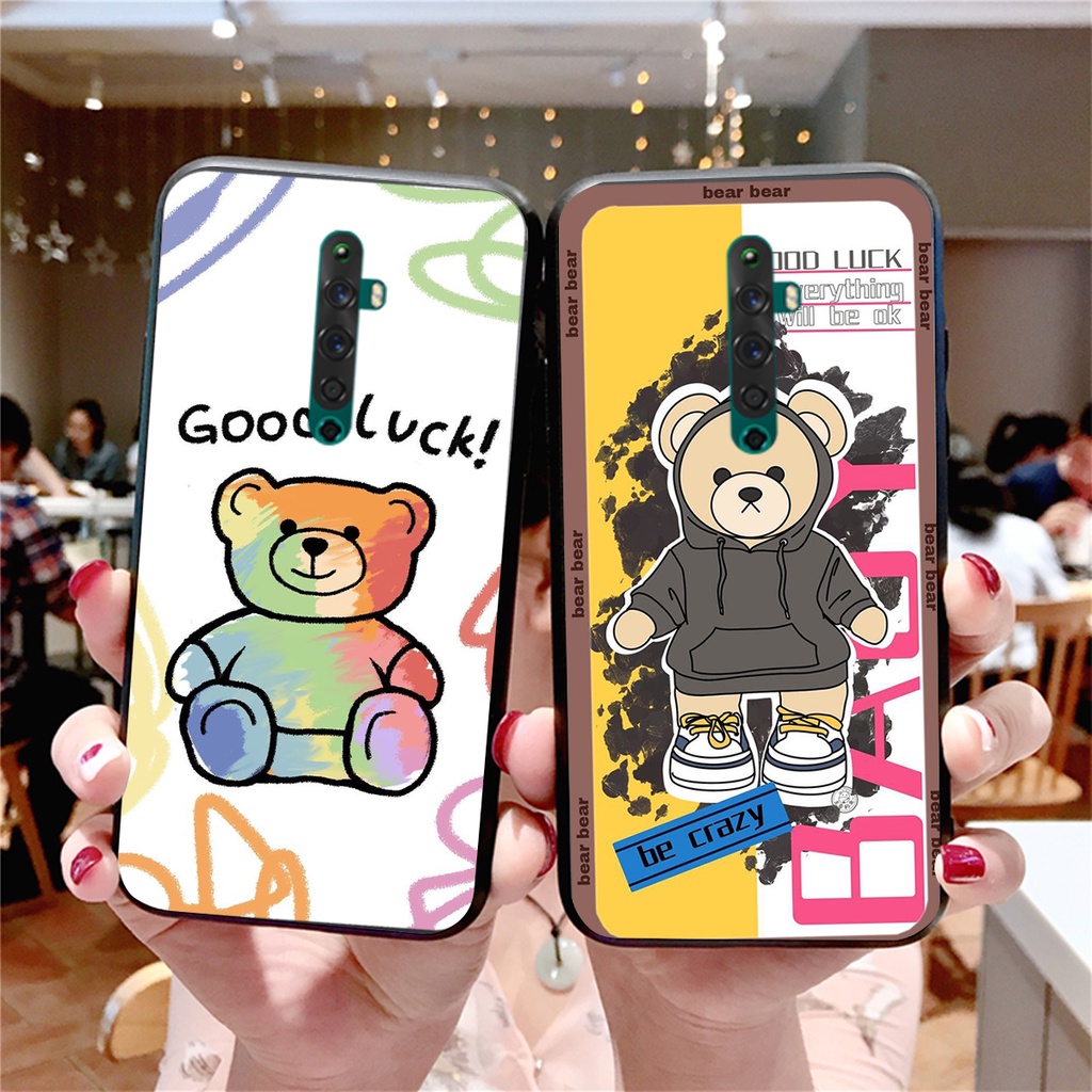 Ốp lưng Oppo Reno / Reno 2 / Reno 2Z / Reno 2f / Reno2 F in hình cute, mẫu chú gấu siêu đẹp- GIÁ RẺ