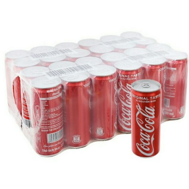 1 thùng coca mới loại 24lon x 330ml